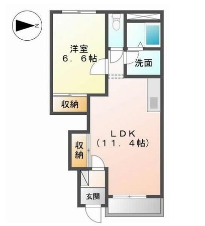 リバーサイド本条の物件間取画像